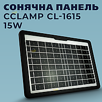 Солнечная панель CCLamp CL-1615 Solar DL208 на 16 вольт и 15 ватт для зарядки телефона