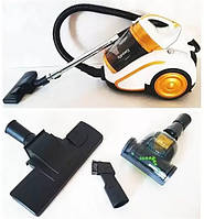 Пилосос для сухого прибирання з турбощіткою Rainberg RB658 5200W без мішка циклонний колбовий для дому контейнерний