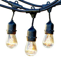Гирлянда Белт Лайт Ретро из лампочек лофт для улицы 10 ламп E27 LED IP 65 5 м арт.233212102