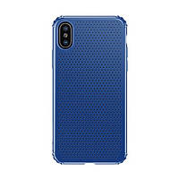 Чохол iPhone X перфорований TPU Baseus WIAPIPHX-DD03