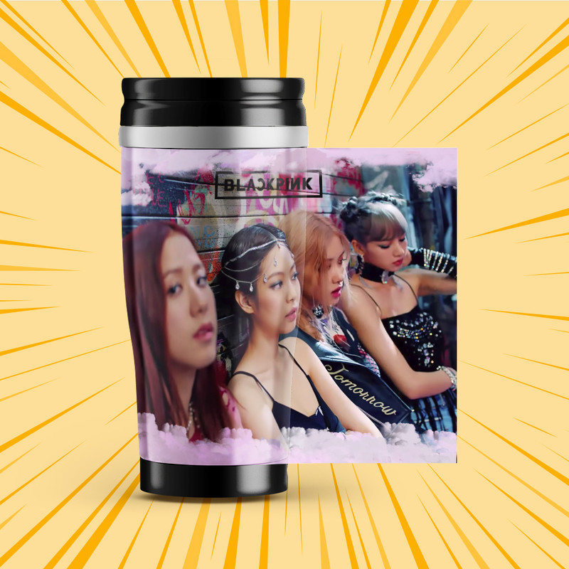 Термокружка Black Pink 003