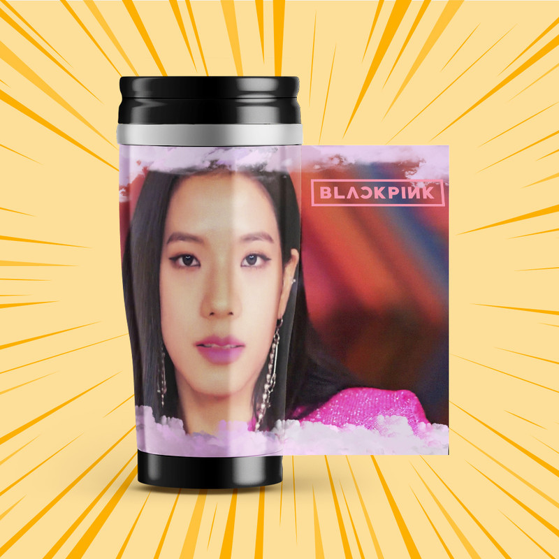 Термокружка Black Pink 013