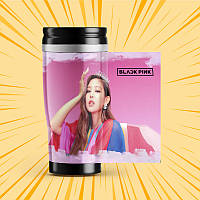 Термокружка Black Pink 014