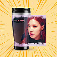Термокружка Black Pink 020