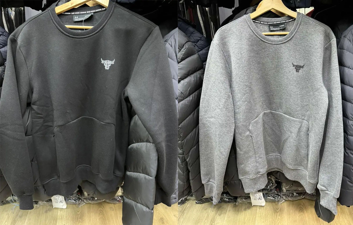 Чоловічий брендовий теплий світшот Under Armour, чоловіча зимова толстовка. Кофти світшоти. Чоловічий одяг, фото 1