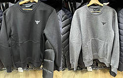 Чоловічий брендовий теплий світшот Under Armour, чоловіча зимова толстовка. Кофти світшоти. Чоловічий одяг