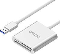 USB SD Card Reader Unitek 3.0: Карт ридер Одновременное чтение 3 карт высокая скорость передачи данных