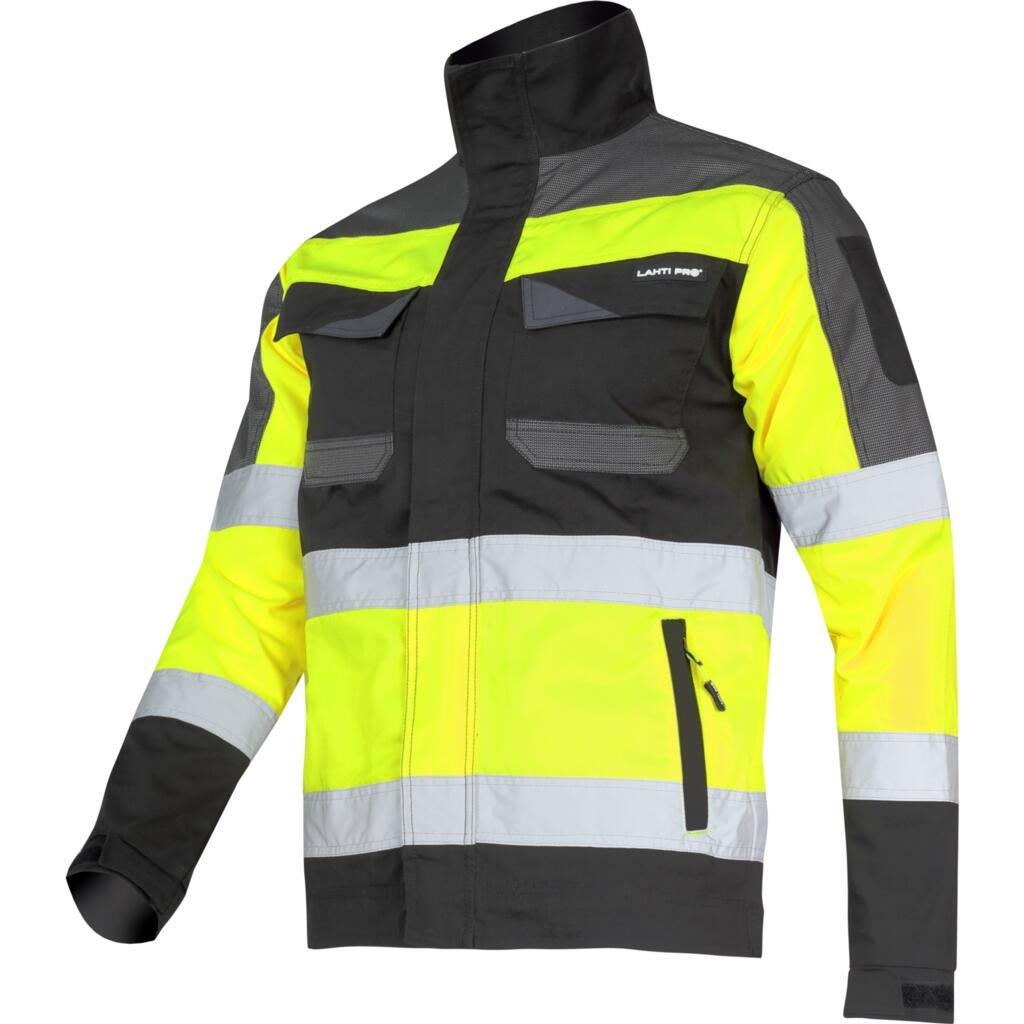 Куртка SLIMFIT сигнальна жовта 40411 LahtiPro розмір 3XL