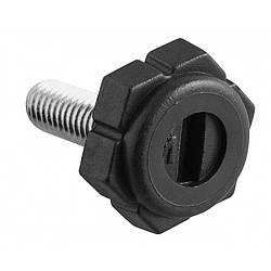 Ніжка GTV з регуляцією M6 шестигранна