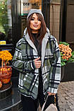 Тепла флісова куртка жіноча батальна 068 об, фото 9