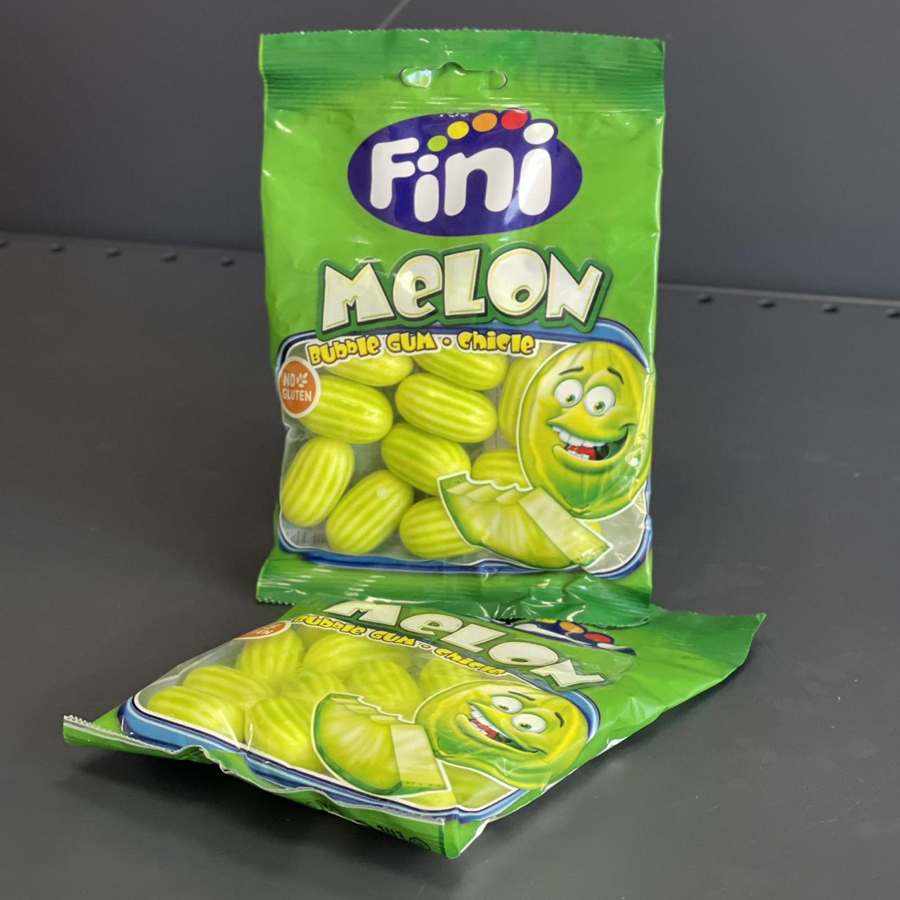 Жувальна гумка Fini "Melon Диня", 100 грам, фото 1