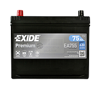 Аккумулятор автомобильный EXIDE Premium Asia (D26) 75Аh 630A L+