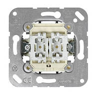 Механизм 2-клавишный проходной Jung Eco Profi EP409U