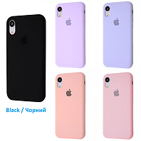 Чохол Silicone Case Full для iPhone XR (Різні Кольори)