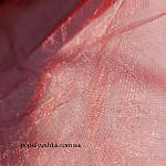 Органза червона з блиском, 35 см, фото 4