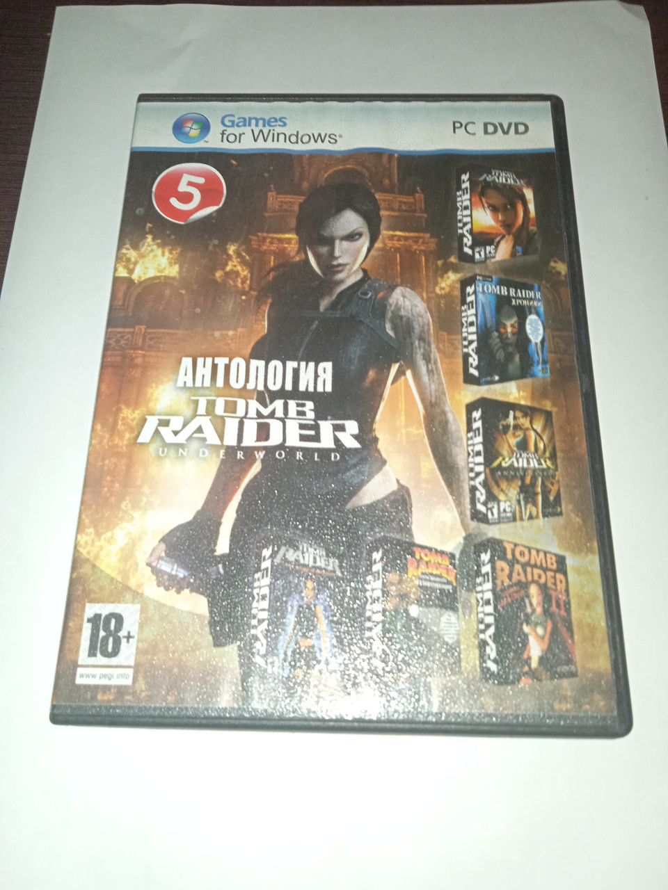 Видео игра на ПК Tomb Raider:Антология - фото 1 - id-p2008383978
