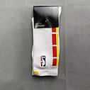 Eur42-46 Білі синьо-жовто-червоні високі Nike Elite Crew NBA спортивні баскетбольні шкарпетки, фото 2
