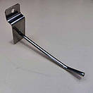 Гачки в Єкономпанель  15 см діаметр 4 мм хромований одинарний, фото 4