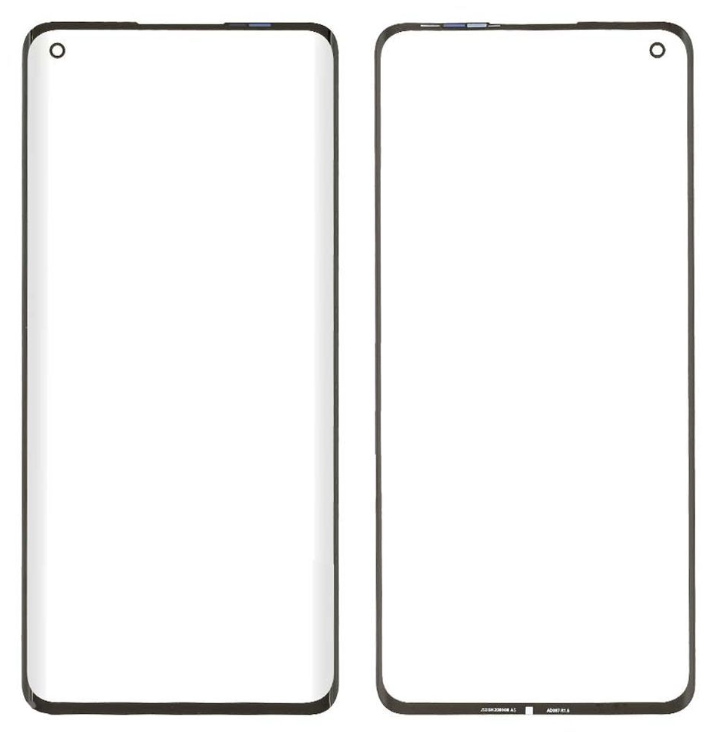 Скло дисплея (для переклеювання) OnePlus 10 Pro; Oppo Find X5 Pro, чорне, з OCA-плівкою, з олеофобним, фото 1