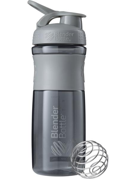Шейкер спортивний (пляшка) BlenderBottle SportMixer Flip 28oz/820ml Grey, фото 1