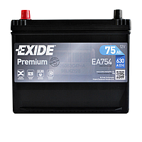 Аккумулятор автомобильный EXIDE Premium Asia 75Аh 630A R+