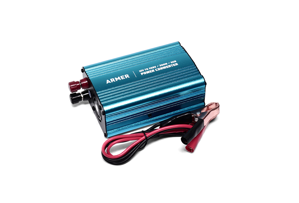 Перетворювач напруги 12V-220V/300W/USB/мод.хвиля <> ARMER ARM-PI300