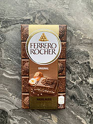 Молочний шоколад Ferrero Rocher haselnuss 90 гм