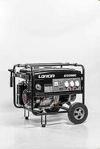 Генератор Бензиновий  Loncin LC 6500DC 230В 5.5кВт, однофазний, ручний стартер.
