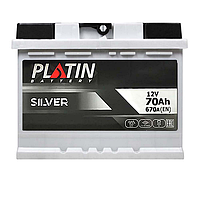 Автомобильный аккумулятор PLATIN Silver MF 70Ah 670A R+ (L2)