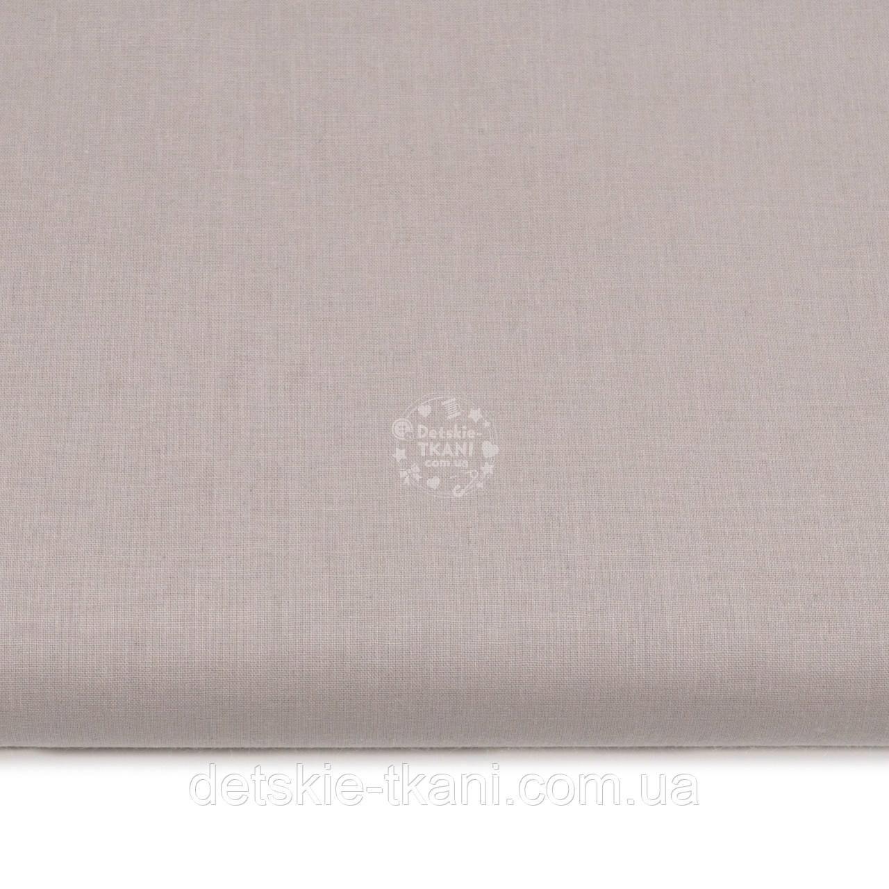 Однотонна польська бязь, колір цементу (№4847), фото 1