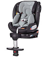 Автокресло CARRELLO Asteroid+ (0+1+2+3, ISOFIX с поворотом и опорной стойкой) CRL-15801 Marble Grey Серый