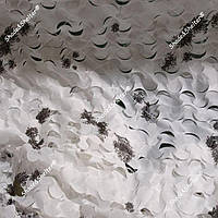 Маскувальна сітка на основі серія Hunter біла клякса зима бруд грязюка 1.5*3 м