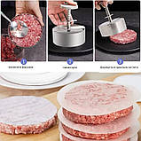 Ручний прес для приготування гамбургерів, фото 2
