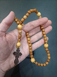 Чітки з дерева, 59 намистин