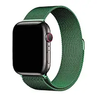 Ремешок Apple Milanese Loop for Watch 45/44/42mm Dark Green (Clover) (HC)