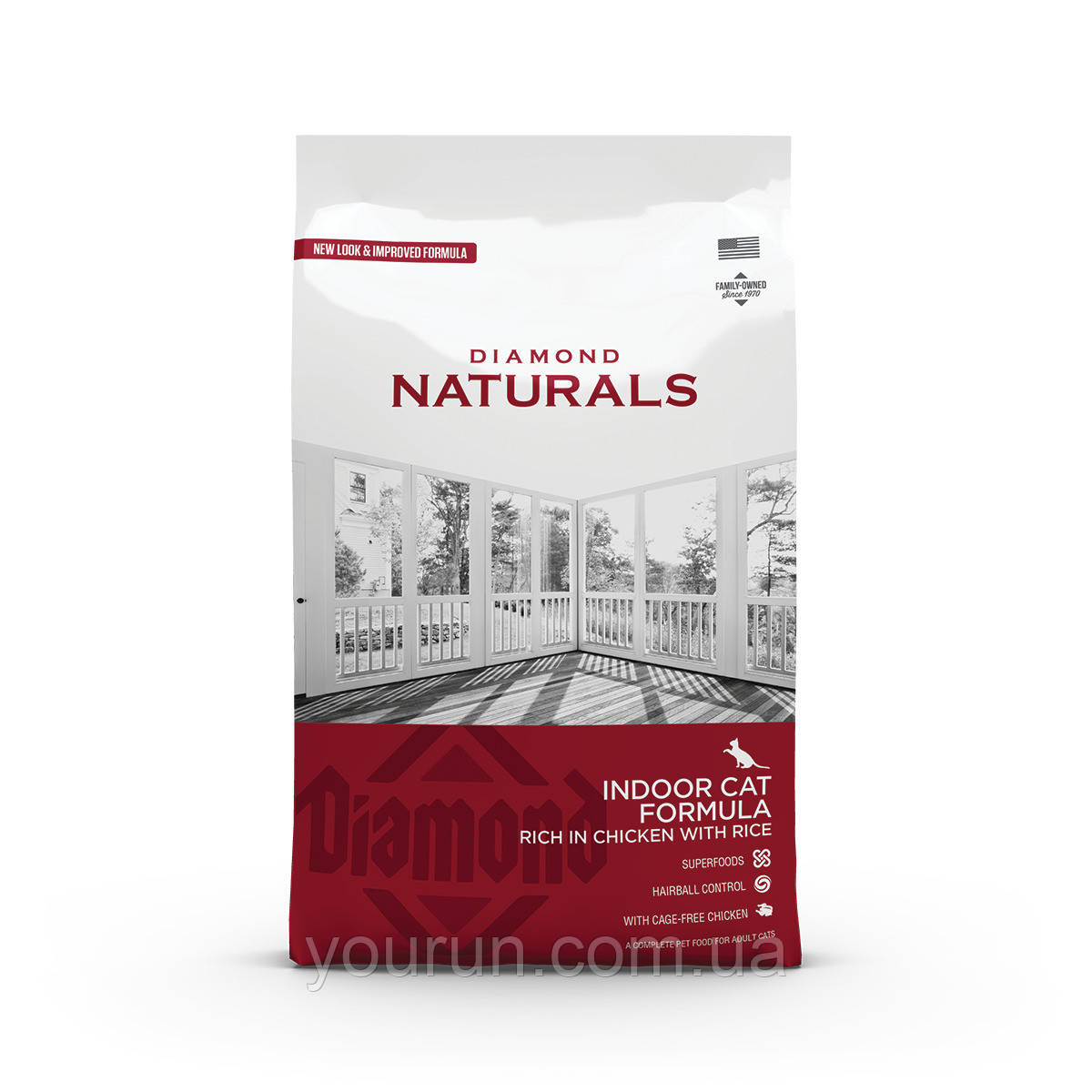 Diamond Naturals (Даймонд Нейчерс) Indoor Cat Chicken&Rice – Сухий корм для дорослих кішок (курка) 1 кг