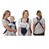 Рюкзак-кенгуру для дітей слінг-переноска Baby Carriers EN71 від 3 місяців Синій