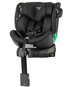 Автокрісло CARRELLO Empire (i-Size 40-150см ISOFIX, поворот, опорна стійка) CRL-12805 Absolute Black Чорне