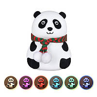 Ночной светильник силиконовая панда Light Panda с аккумулятором (3_04053)