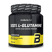 Глутамин для спорта 100% L-Glutamine (500 g, unflavored), BioTech Китти