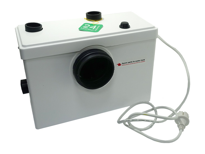 WC Lift 100 Каналізаційна устоновка 0,6kW, 3in+1out, 240л/хв., до t.90°С toНасоси