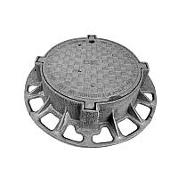 Люк магістральний тип "ВМ" із замком (Д400 Київводоканал) з мех.обробкою 800х180