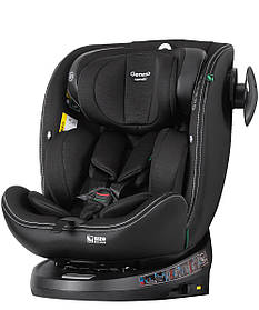 Автокрісло CARRELLO Genesis i-Size 40-150см ISOFIX CRL-12810 Absolute Black Чорне