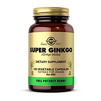 Витамины Гинкго билоба для спорта Super Ginkgo (120 veg caps), Solgar Китти