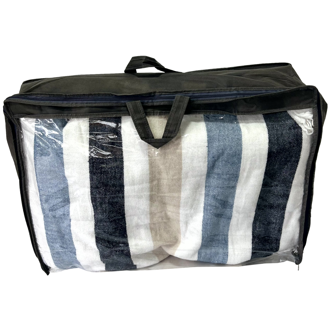 Упаковка для одеяла и подушек L - 70*50*20 см ORGANIZE (серый) - фото 1 - id-p2008399848