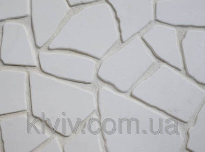 Новинка! Галтованная (Антик) плашка брекчия ИЗ ИСПАНСКОГО МРАМОРА "DIAS WHITE" KLVIV 