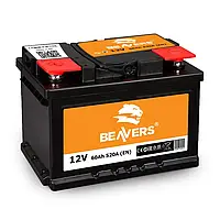 Аккумулятор 6СТ-60 (L+) Левый плюс BEAVERS 520А (Пр-во ZAP SZNAJDER ) 00899841