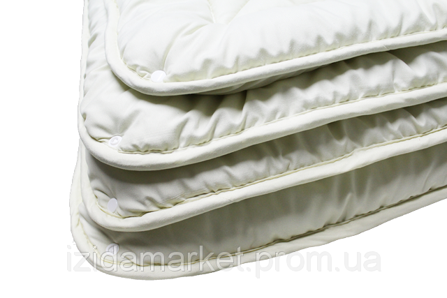 Ковдра силіконова  - двоспальна  - тканина однотонна  мікрофібра 