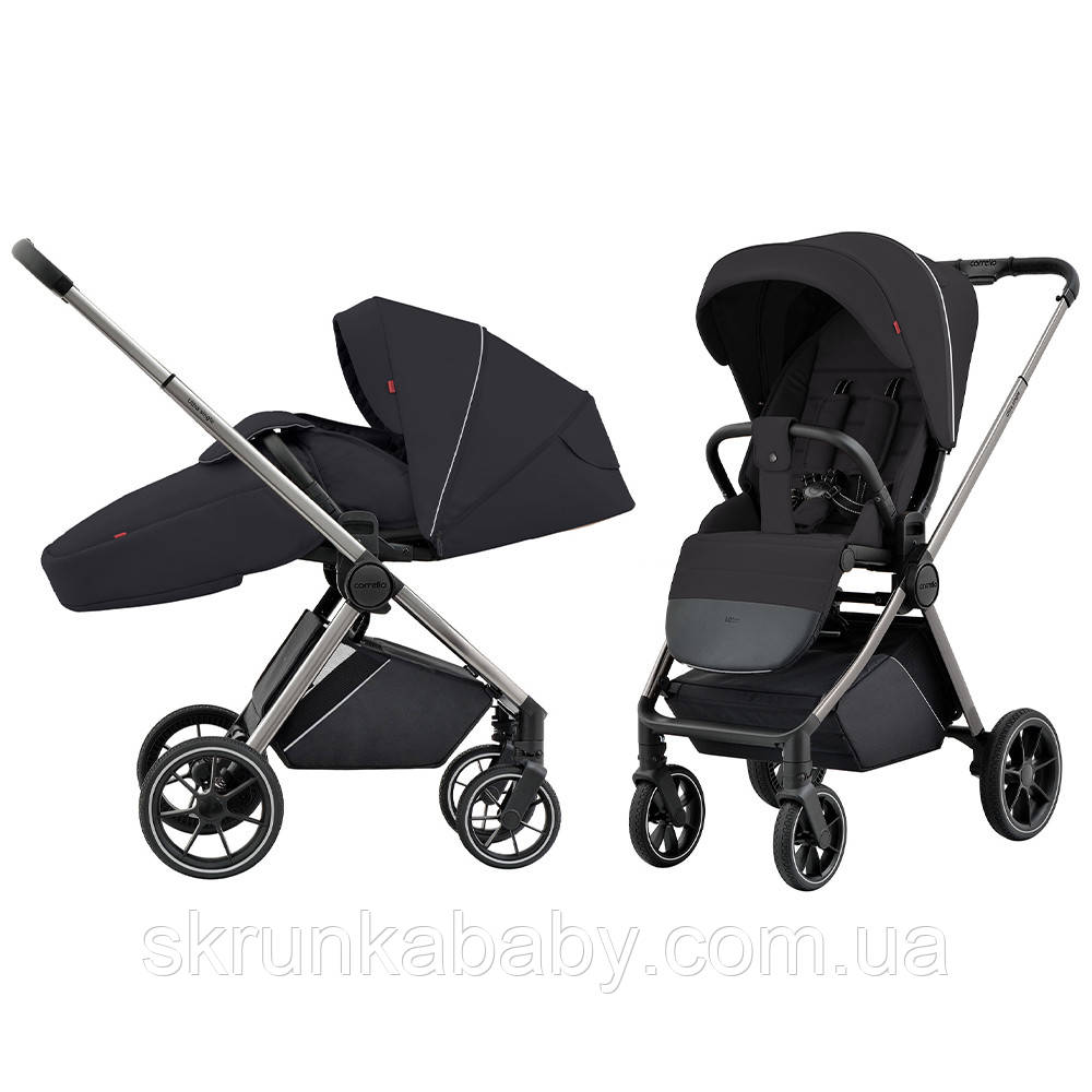 Прогулянкова коляска Carrello Ultra CRL-5525 Power Black 2023 (реверсивний блок), фото 1