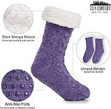 Шкарпетки антиковзні Huggle Slipper Socks, Шкарпетки — капці, фото 4